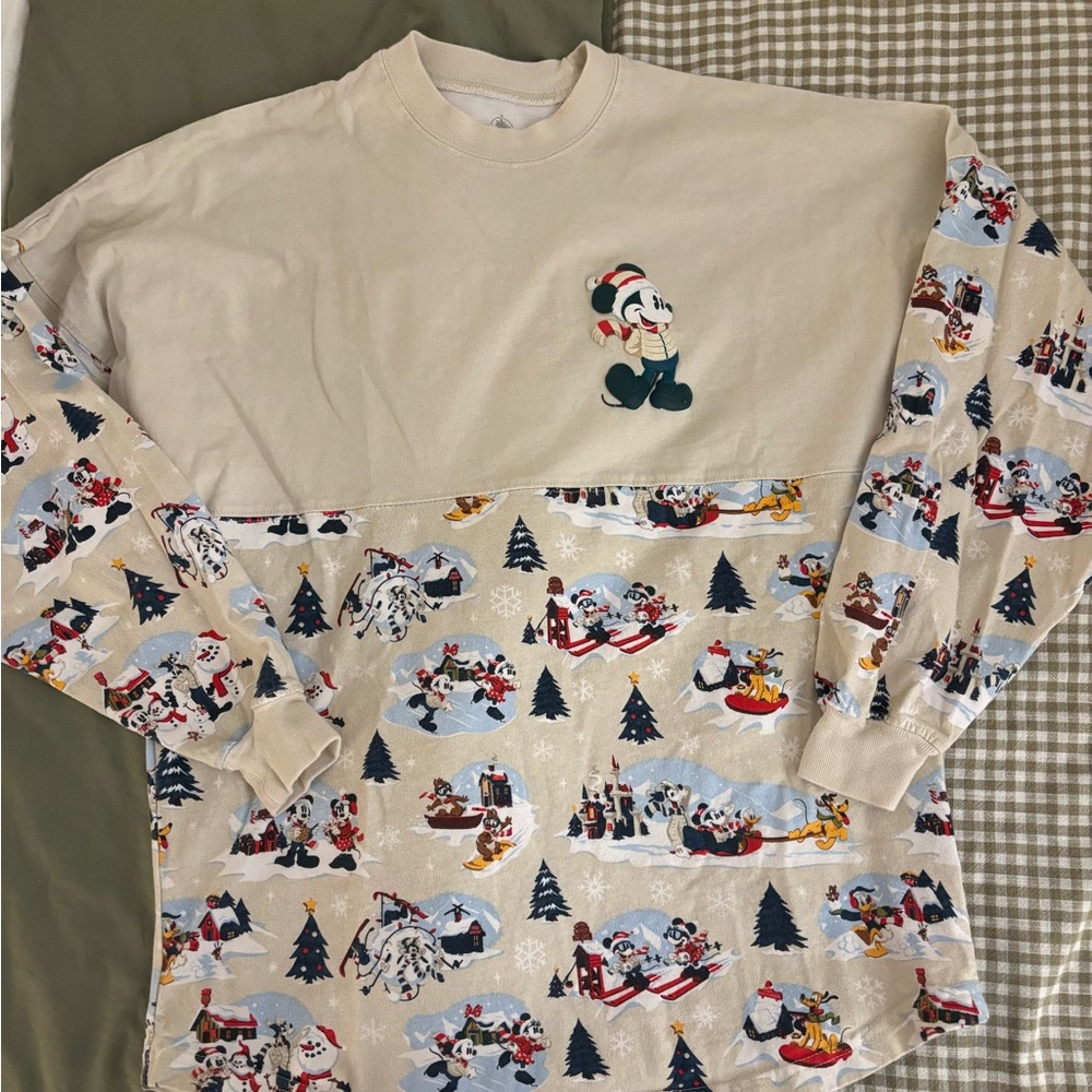 Disney Cream Apparel with Logo
